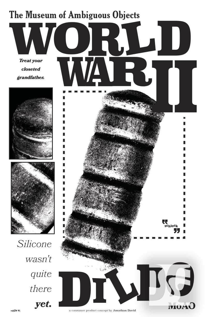 World War II Dildo · (11" x 17" Cover Stock)
